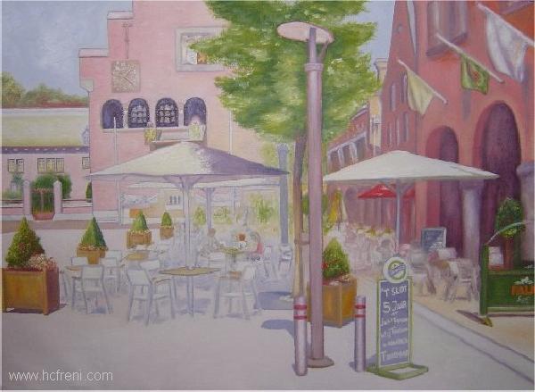 Raadhuisplein 65x90cm 2006