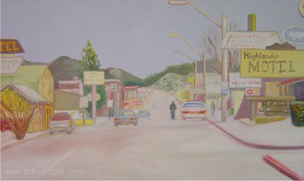 Right asleep 60x100cm 2005