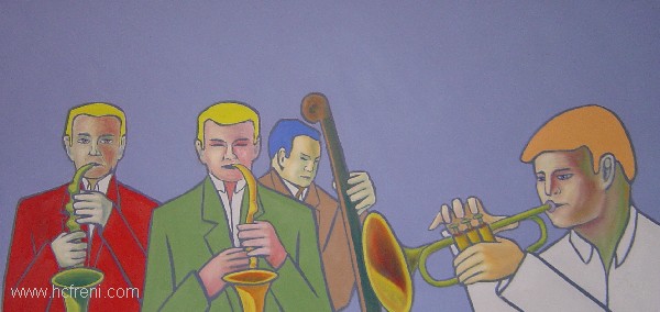 Jazztrip 75x155cm 2008