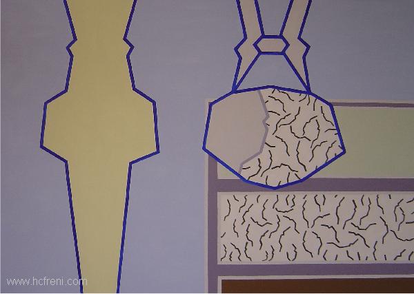Stracciatella 110x155cm 2007