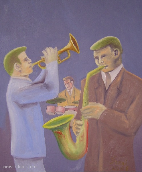 A ce soir 85x75cm 2008