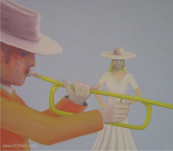 Blondhorn 65x55cm 2006