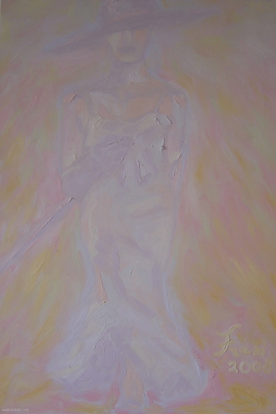 Hatlight 110x75cm 2008