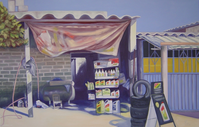 Mex oil 100x155cm 2008