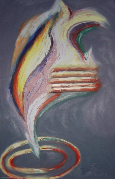 hamburger 155x100cm 2008