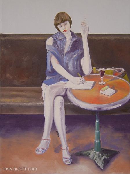 La Pairsienne 80x60cm 2006