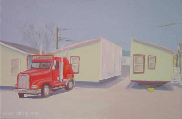 Half way home 65x100cm 2005
