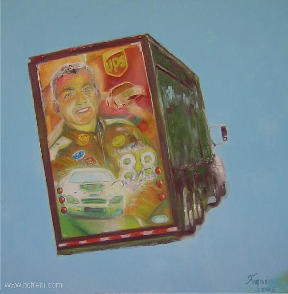 Ups and downs 90x90cm 2005